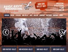 Tablet Screenshot of borkhavnmusikfestival.dk